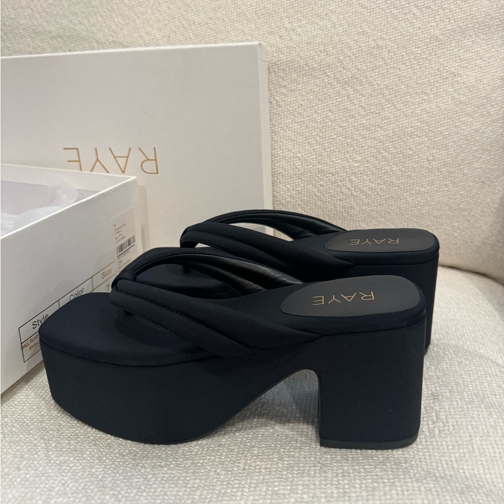 Revolve black sandals